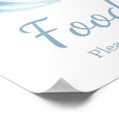 Dusche im April bringen Mai Blume Babydusche. Küch Poster (Ecke)