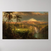 Dusche im tropischen Frederic Edwin Church Poster (Vorne)