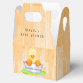 Dusche in einer Tube mit individueller Babydusche Geschenkschachtel (Geöffnet)