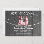 Dusche | Lagerbestand des Bar Einladung (Vorderseite)