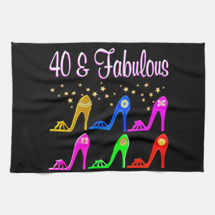 DUSCHE LIEBT 40 JAHRE ALT HANDTUCH