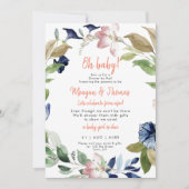 Dusche mit dem Postweg von einer Babydusche Einladung