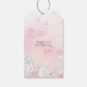 Dusche mit Duschbrause Geschenkanhänger (Rückseite)