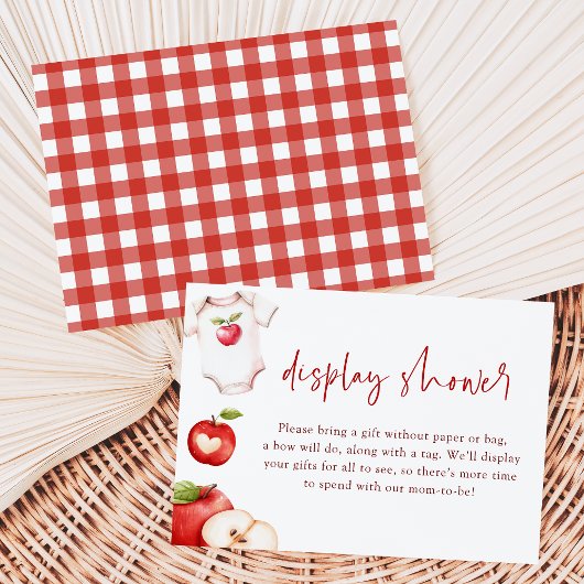 Dusche mit Dusche für das Eye-Fall-Baby Begleitkarte