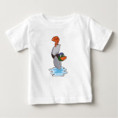 Dusche mit Haltegriff in Wasser.PNG Baby T-shirt (Vorderseite)