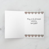 Dusche mit Liebe - Geburtstagskarte Karte (Innenseite)