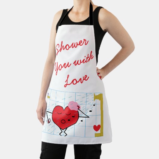 Dusche mit Liebe: Schürze (InSitu)