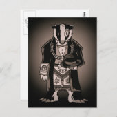 Dusche mit Schwerkraft-Erinnerungen (TM) Postkarte (Vorne/Hinten)