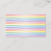 Dusche mit Soft Regenbogen Babydusche Windeln Raff Begleitkarte (Rückseite)