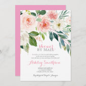 Dusche nach Mail Brautparty Virtual Shower Einladung (Vorne/Hinten)