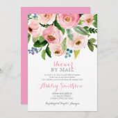 Dusche nach Mail Brautparty Virtual Shower Einladung (Vorne/Hinten)