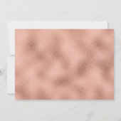 Dusche per Mail Es ist ein Goldgrün der Girl-Rose Einladung (Rückseite)