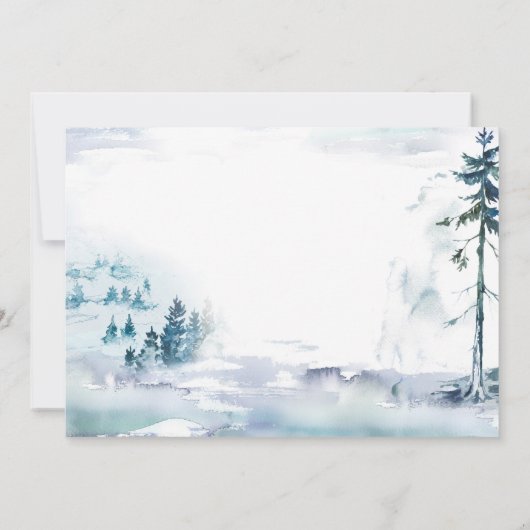 Dusche per Post | Weihnachtsdusche Einladung (Rückseite)