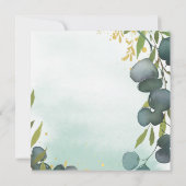 Dusche per Post | Woodland Animals Kinderdusche Einladung (Rückseite)