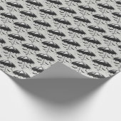 Dusche Regenschirm Brautparty Geschenkpapier (Ecke)