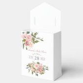 Dusche und Rose Gold Blumenstrauß Kinderdusche Geschenkschachtel (Geöffnet)