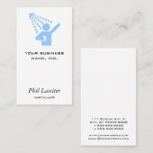 Dusche Visitenkarte (Vorne/Hinten)