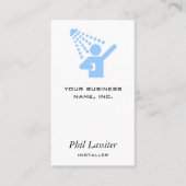 Dusche Visitenkarte (Vorderseite)