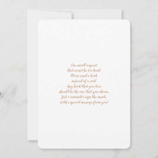 Dusche von Lion Baby per Post Einladung (Rückseite)