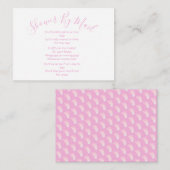 Dusche von Mail Baby Girl Pink Begleitkarte (Vorne/Hinten)