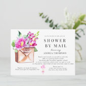 Dusche von Mail Baby Shower Einladung (Stehend Vorderseite)
