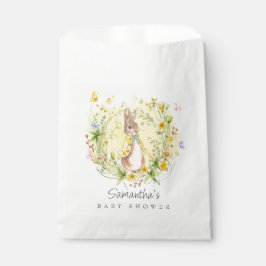 Dusche von Peter Rabbit, Gelb, Aquarell Geschenktütchen