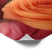 Dusche von Rose Poster (Ecke)