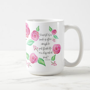 Dusche von RosenWatercolor Kaffeetasse