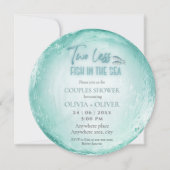 Dusche zum Thema Strand Einladung (Vorderseite)