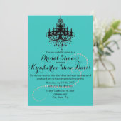 Duscheinladung Einladung (Stehend Vorderseite)