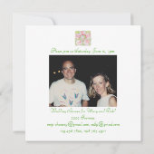 Duscheinladung "le printemps" einladung (Rückseite)