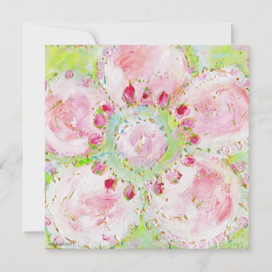 Duscheinladung "le printemps" einladung (Vorderseite)