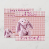 Duscheinlage Einladung (Vorne/Hinten)