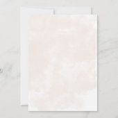 Duschen aus Boho Dankeskarte (Rückseite)