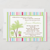 Duschen-Einladung 12x18 Frosch-Prinz-Prinzessin Einladung (Vorderseite)