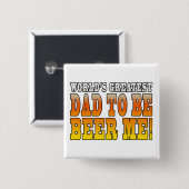 Duschen für Kinder Weltbester Vater Button (Vorne & Hinten)