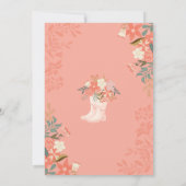 Duschen im April bringen im Mai Blume Frühjahrsdus Einladung (Rückseite)