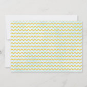 Duschen im April bringen Mai Blume Babydusche Dankeskarte (Rückseite)