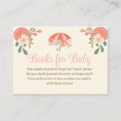 Duschen im April bringen Mai Blume Bücher für Baby Begleitkarte (Vorderseite)