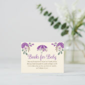 Duschen im April bringen Mai Blume Bücher für Baby Begleitkarte (Stehend Vorderseite)