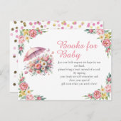 Duschen im April bringen Mai Blume Bücher für Baby Postkarte (Vorne/Hinten)