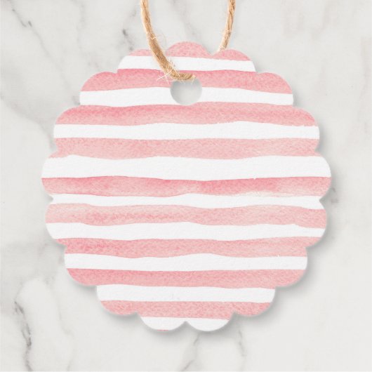 Duschen im April bringen May Blume Babydusche Geschenkanhänger (Rückseite)