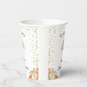 Duschen im April bringen May Blume Babydusche Pappbecher (Links)