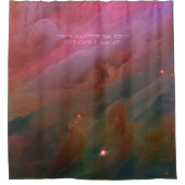 Duschen in Star Light für das Frische Gefühl Duschvorhang (Vorderseite)