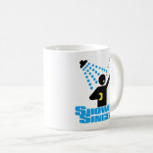 Duschen-Sänger Kaffeetasse (VorderseiteRechts)
