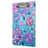 Duschen Sie mich mit Blumen Klemmbrett (Links)