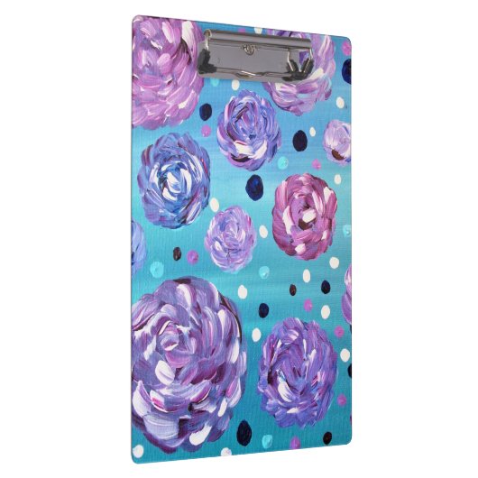 Duschen Sie mich mit Blumen Klemmbrett (Rechts)