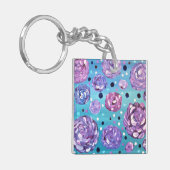 Duschen Sie mich mit Blumen Schlüsselanhänger (Vorderseite links)