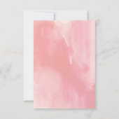 Duschen und Ratschläge für Wasserfarben Einladung (Rückseite)