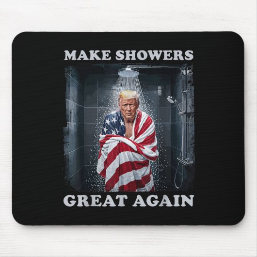 Duschen wieder großartig machen mousepad (Vorne)